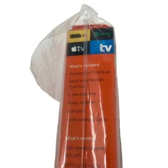 Amazon Fire TV Stick 4K Streaming Media Player 2020 Alexa Voice Remote NEW - Picture 4 of 7